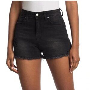 Abound Black Denim Shorts